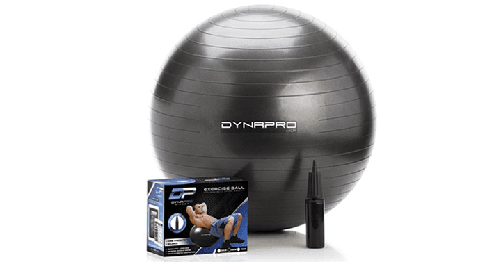 DYNAPRO Exercise Ball – 2,000 lbs Stability Ball – Professional Grade ...