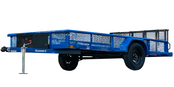 Diamond C GSF150 5x10 Single Axle Utility Trailer