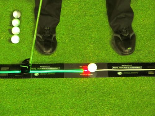 Laser Putt, the most accurate putting aid in golf today!