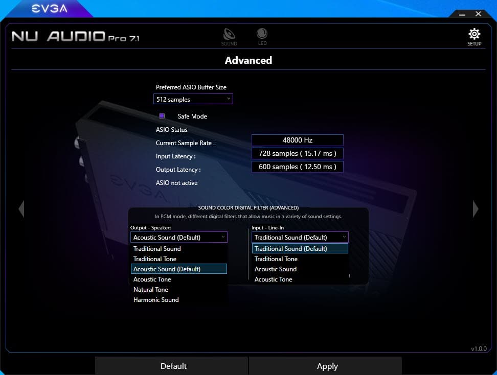 EVGA NU Audio Pro 7.1 Premium Sound Card Review