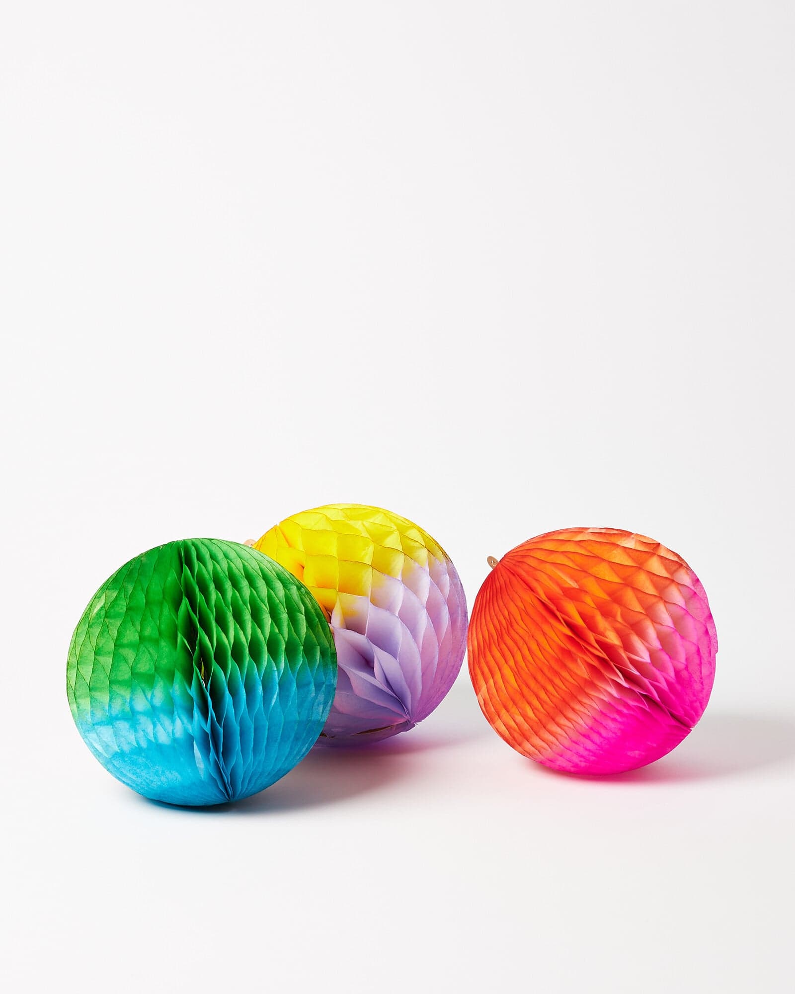 Honeycomb Ball Party Decorations Set of Three | Oliver Bonas