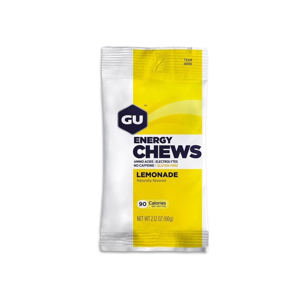 GU ENERGY CHEWS 60G LEMONADE