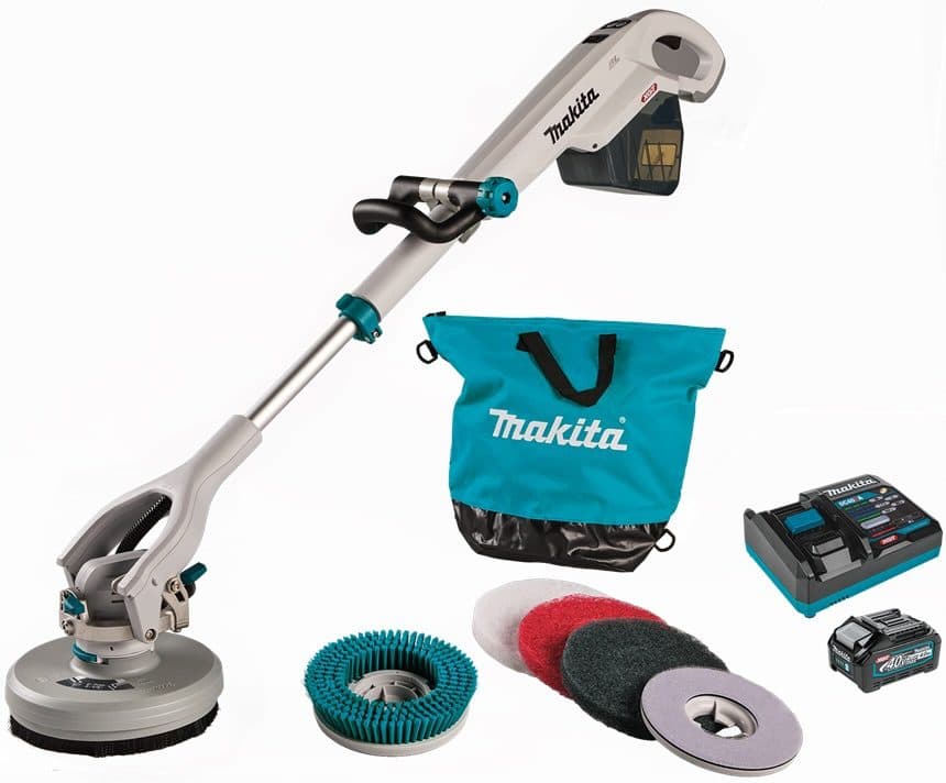 Cleaning Pros: Makita 40V max XGT Telescoping Polisher/Scrubber - Pro ...