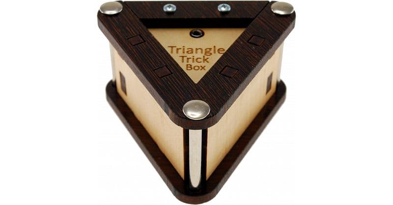 Triangle Trick Box | Puzzle Boxes / Trick Boxes | Puzzle Master Inc