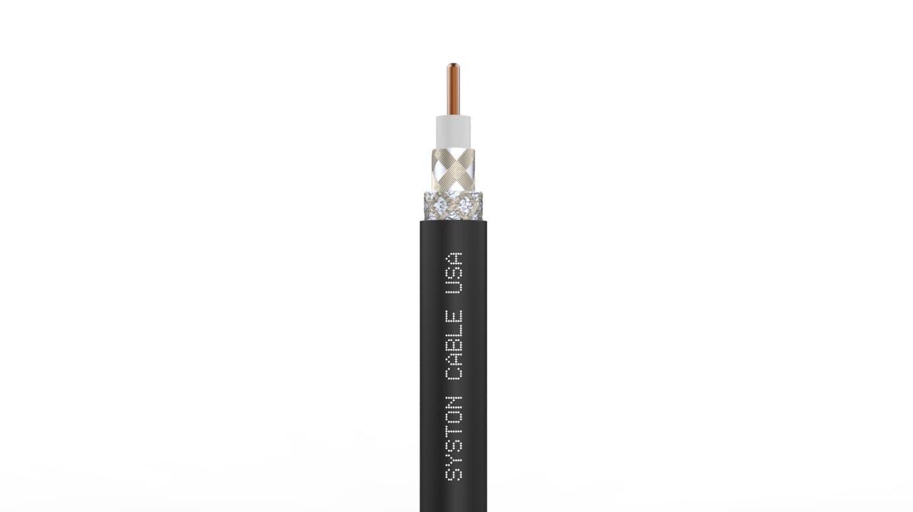 Premium RG6 Quad Cable 3.0GHz - Tangle-Free, Direct Burial