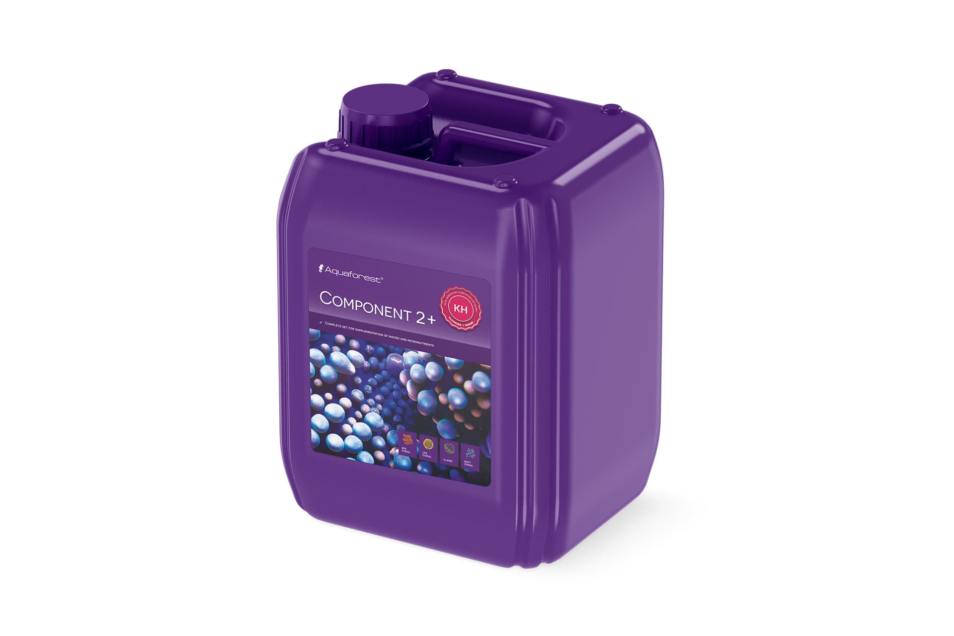Aquaforest Component 2+ 5l Trace Elements, Ca, Mg, Alk [buy and inform ...