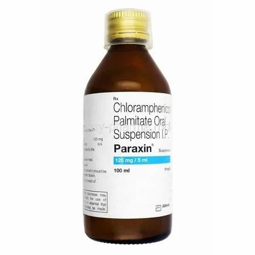 Paraxin Chloramphenicol Palmitate Oral Suspension Syrup, Packaging Size ...