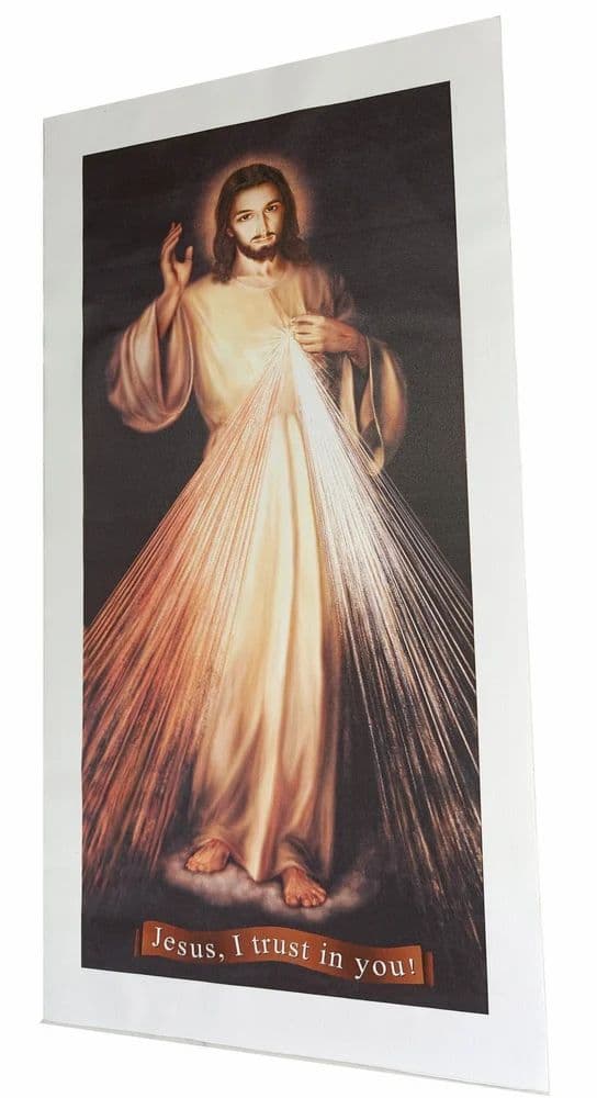 Divine Mercy Of Jesus Christ Canvas Painting For Home Decor, Size: 16. ...