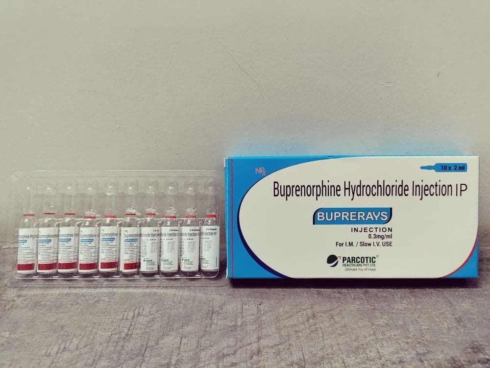 Buprenorphine Hydrochloride Injection at Rs 8 | Buprenorphine ...