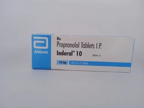 INDERAL 10 MG (PROPRANOLOL 10 MG) - 15 TABLETS at Rs 22/stripe ...