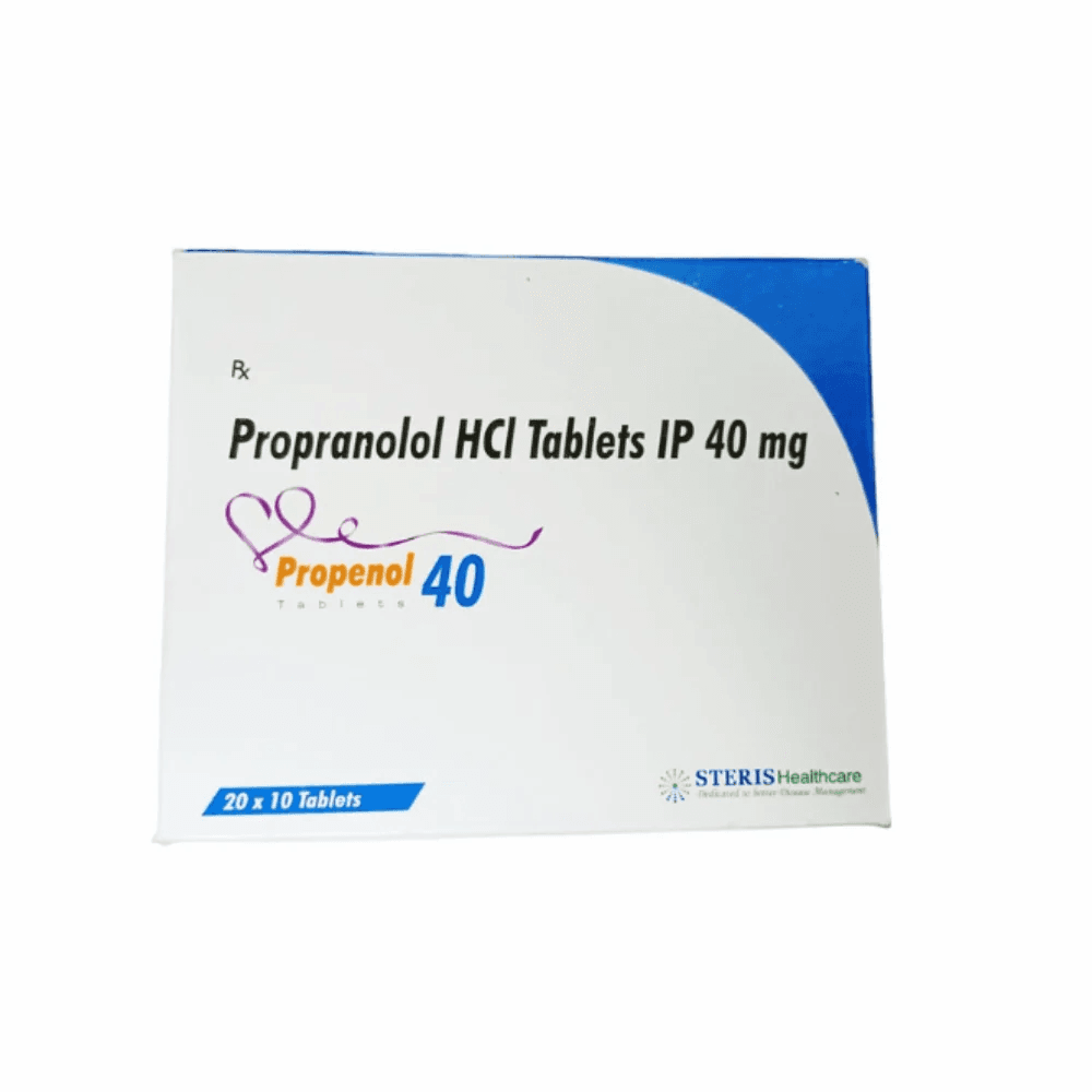 Propranolol (40mg) Tablets at Rs 30.91/stripe | Inderal Tablets in ...