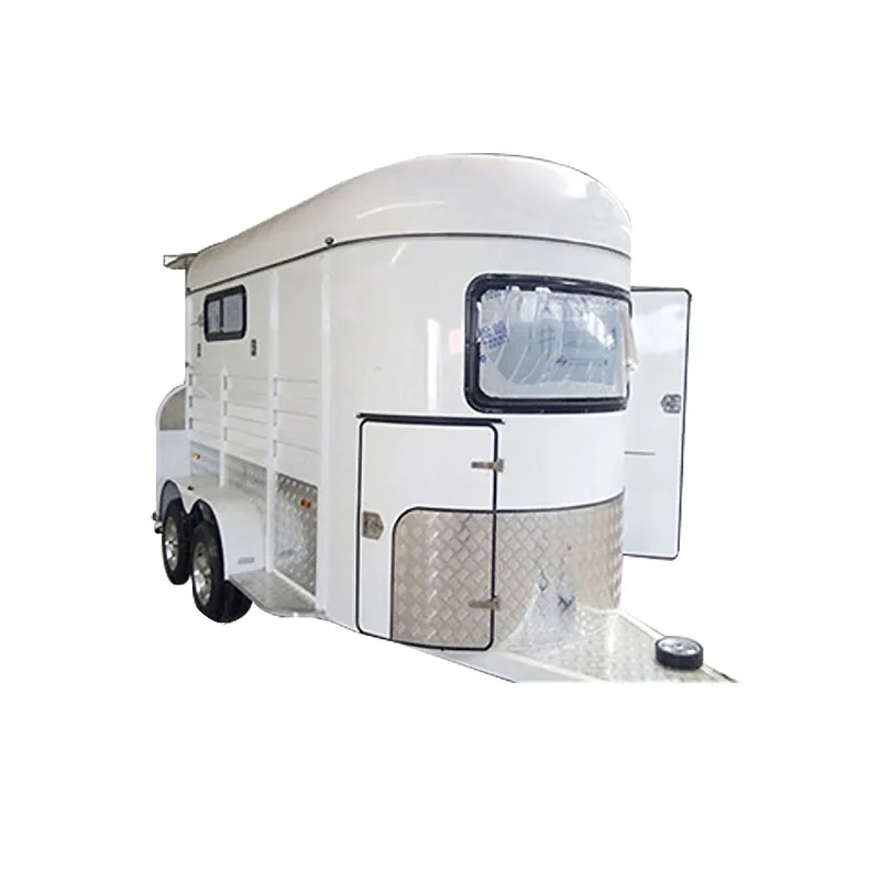 2-horse-straight-load-deluxe-2-horse-trailer-horse-carriage-trailer-for ...