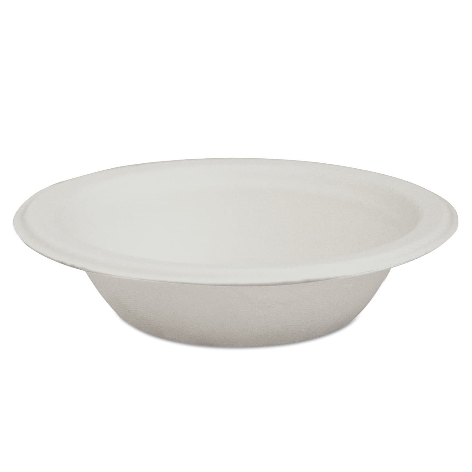 Eco-Products Compostable Sugarcane Dinnerware, 12 Oz. Bowl, 1000/Carton ...