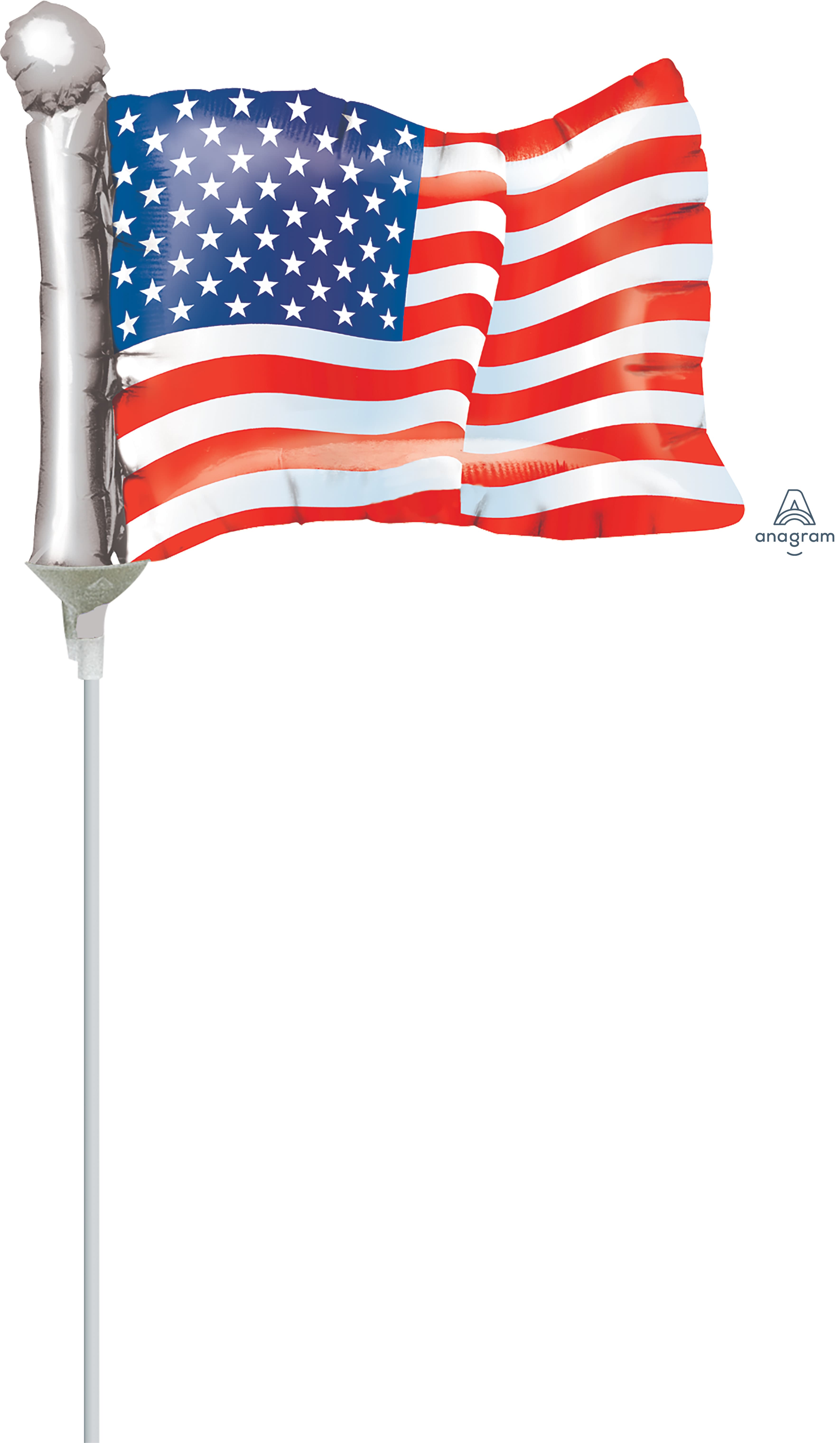 Buy Mini Shape American Flag balloons for only 1.05 USD by Anagram ...