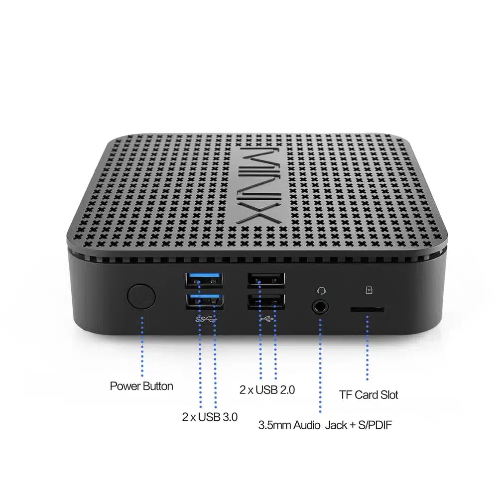 Minix NEO G41V-4 MAX Fanless Mini PC Desktop System Windows 10 Pro ...
