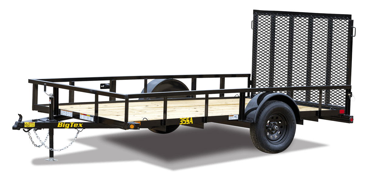 Big Tex Trailers 35SA Single Axle Utility Trailer