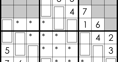 Variantes de Sudoku: Almost extra-regions, maximum killer, odd/even ...