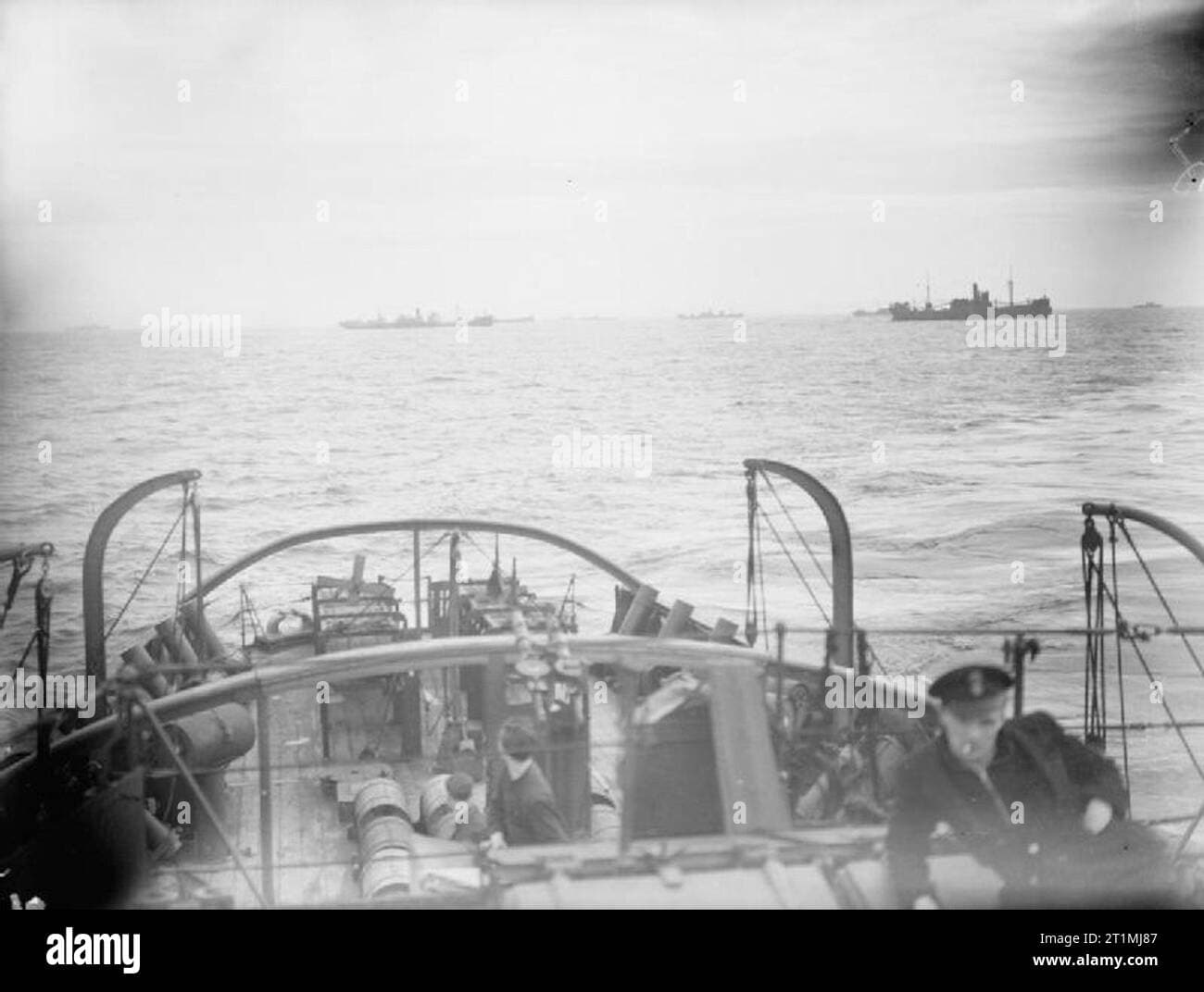 The Battle of the Atlantic 1939-1945 Convoys: Merchant ships in convoy ...