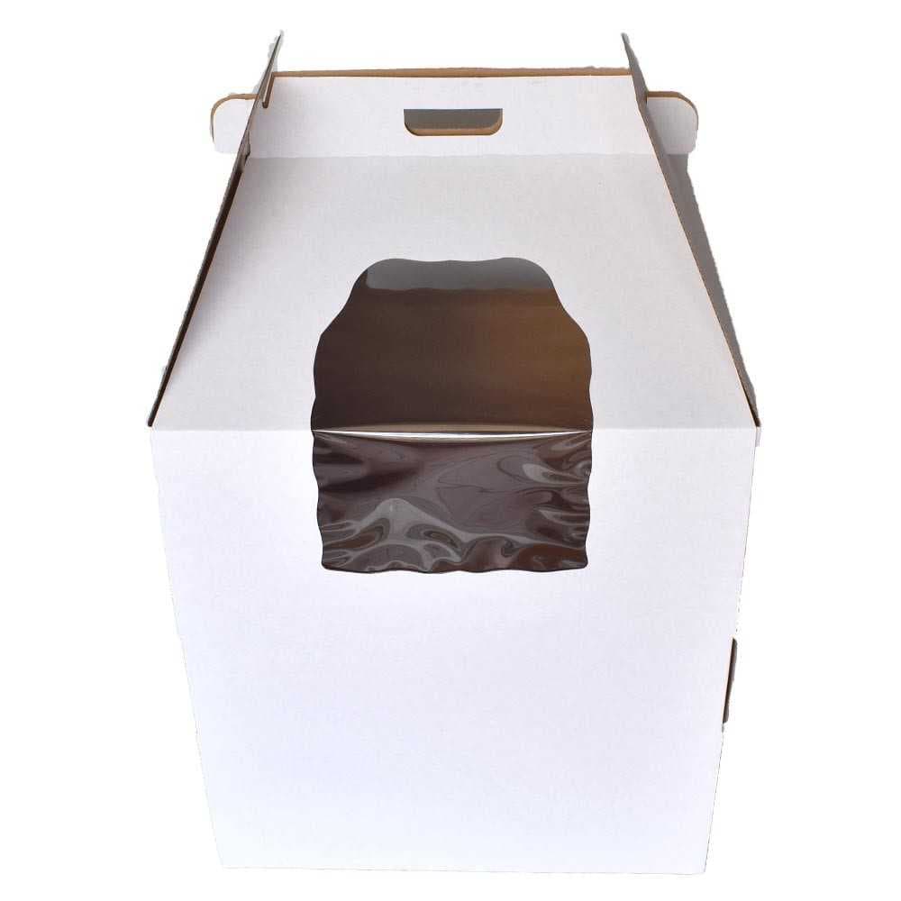 Tall White Cake Box Dim 20xH22in Corrugated Paper