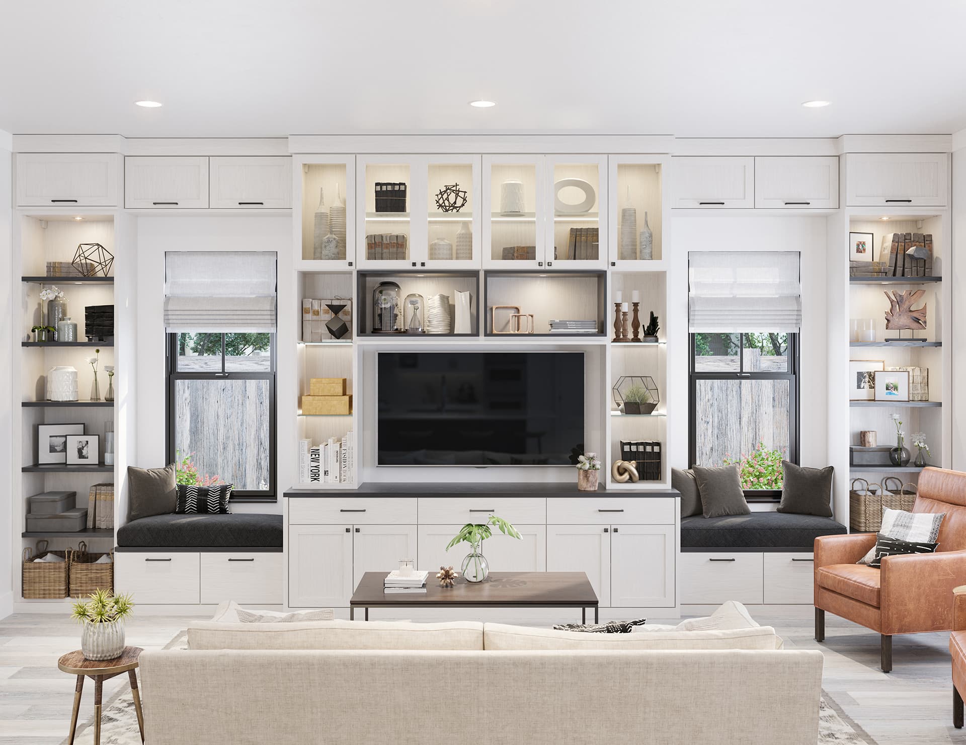 Built-in Entertainment Centers & Media Cabinets | California Closets