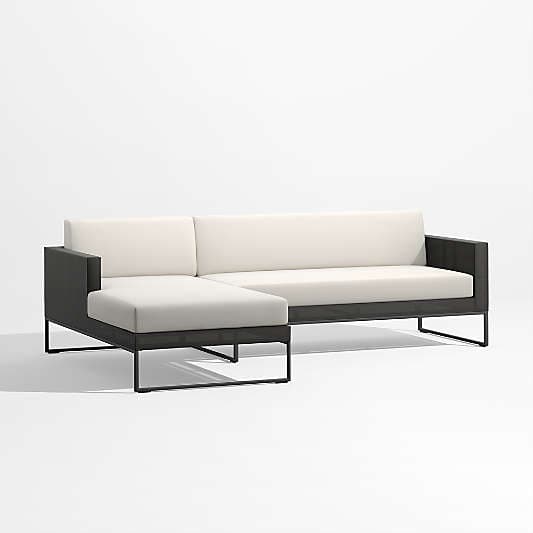 Outdoor Sectionals & L-Shaped Patio Sectional Sofas | Crate & Barrel Canada