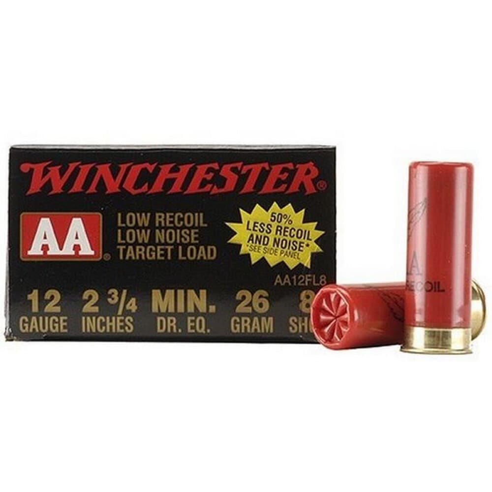 Winchester AA Low Recoil 12 Gauge 1 oz #8