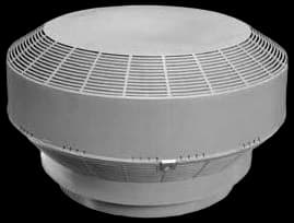 CANPLAS 6001BL Roof Turbine Vent, Polypropylene, Black Buy Now