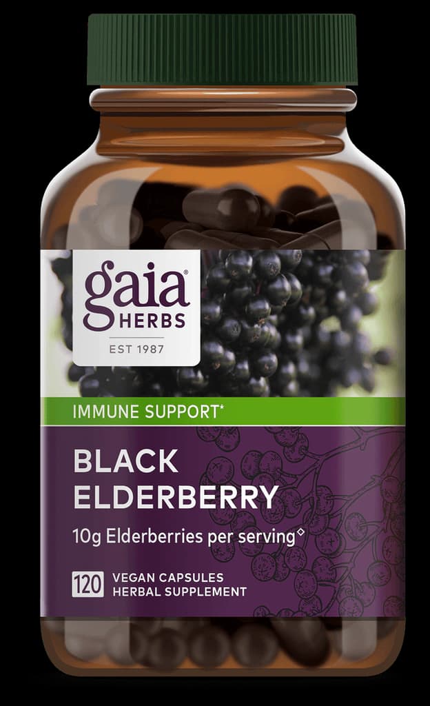 Organic Black Elderberry Supplements: Gaia Herbs®: Gaia Herbs®
