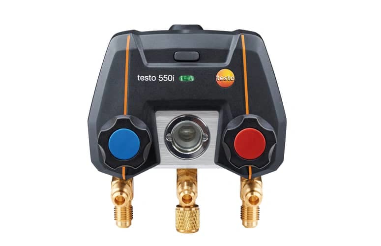 testo 550i Smart Kit – App-controlled digital manifold with wireless ...
