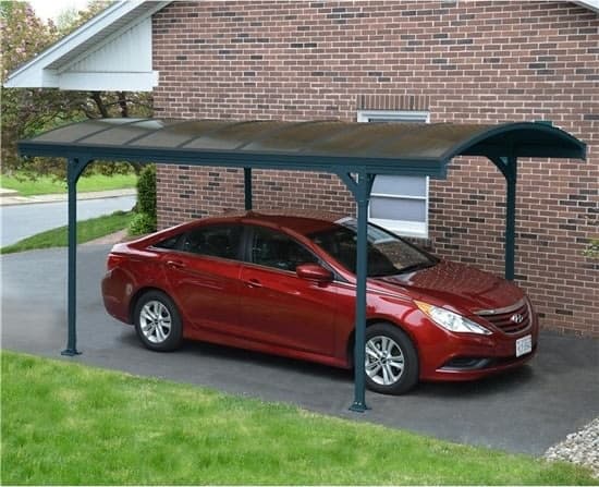 Palram Canopia Vitoria 5000 carport, antracitgrå | Lomax