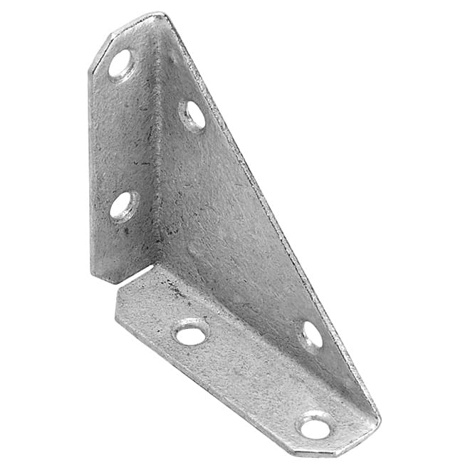 Galvanized Corner Braces PostHugger™ Bent L – Inside Corner