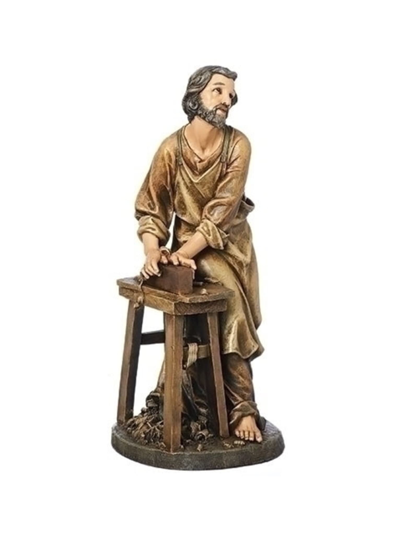 Statue Joseph the Worker 17.75" - Reilly's Church Supply & Gift Boutique