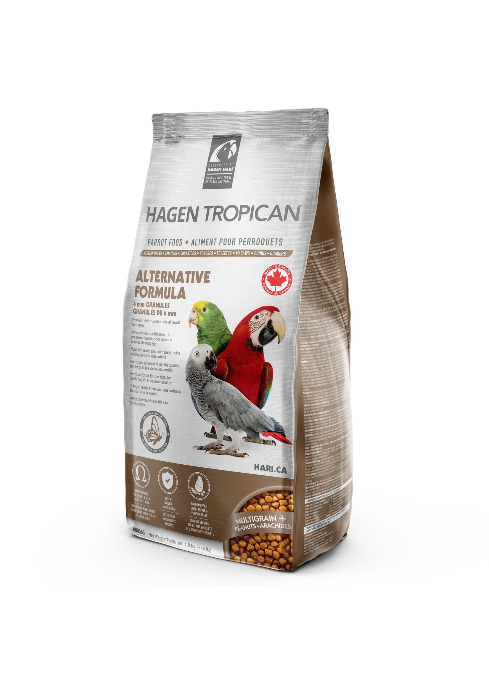 Hagen Tropican Alternative Formula Parrot Food (4lb) - Chirp N Dales ...