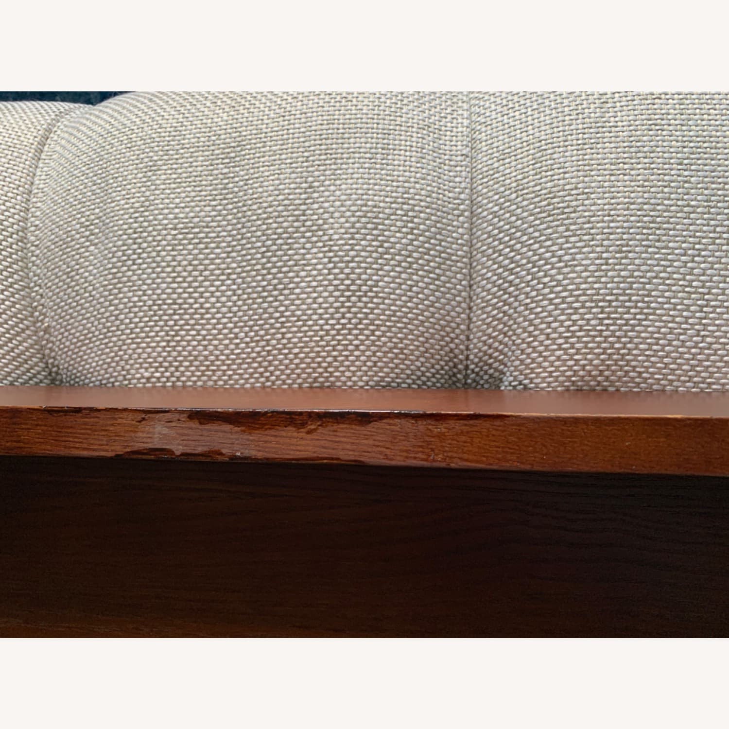 Pottery Barn Wooden Ottoman Tray - AptDeco