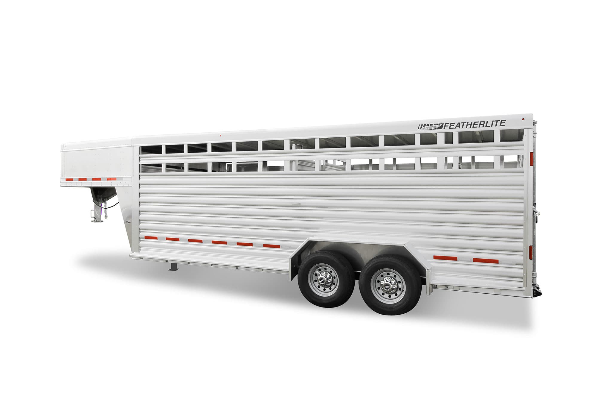 Featherlite Livestock Trailer - Model 8127 (Gooseneck) - Davis Trailer ...