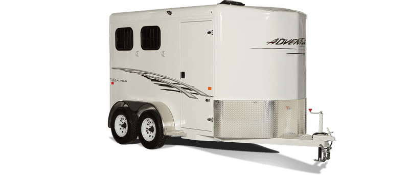2017 Trails West Adventure 2 Horse Bumper Pull Trailer | Near Me
