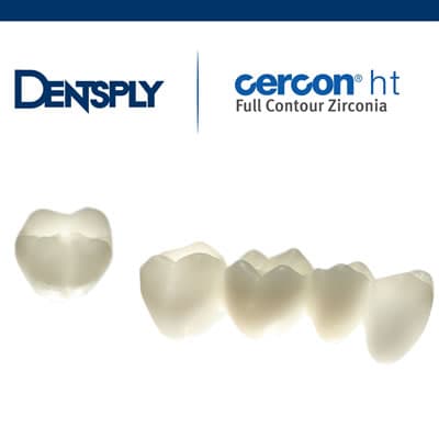 Cercon ht Full Contour Zirconia | Dentsply Sirona