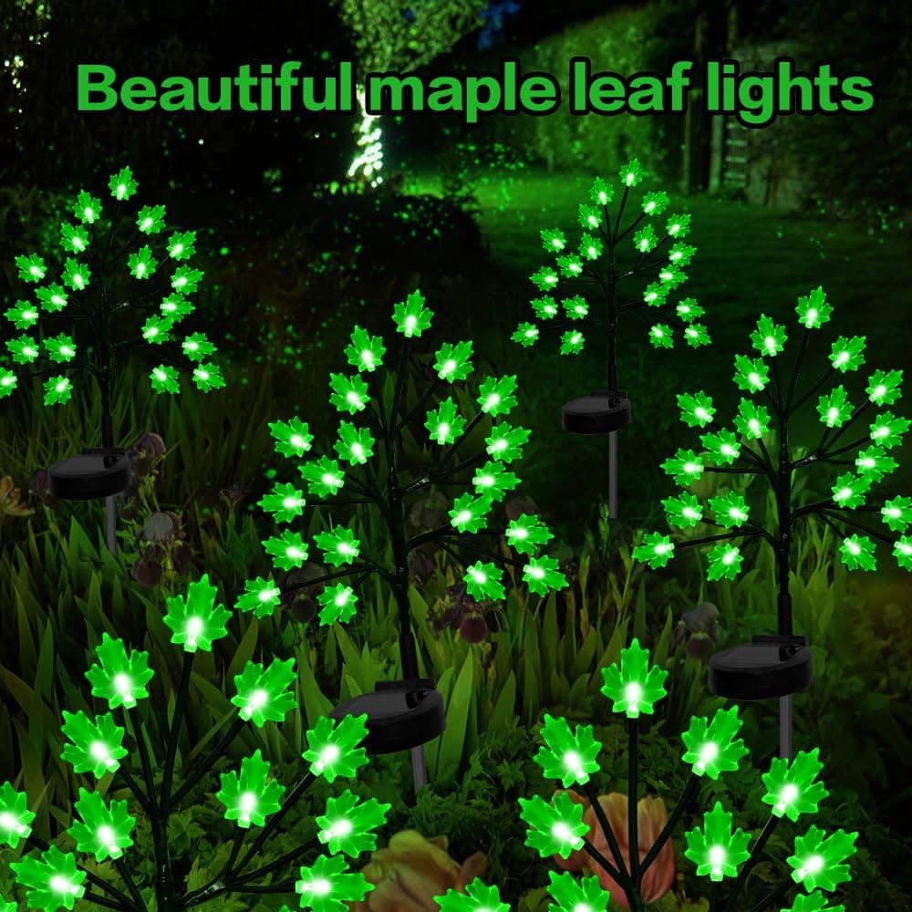 Fall Leaves Solar Stake Lights Review - Discover Awesome Products