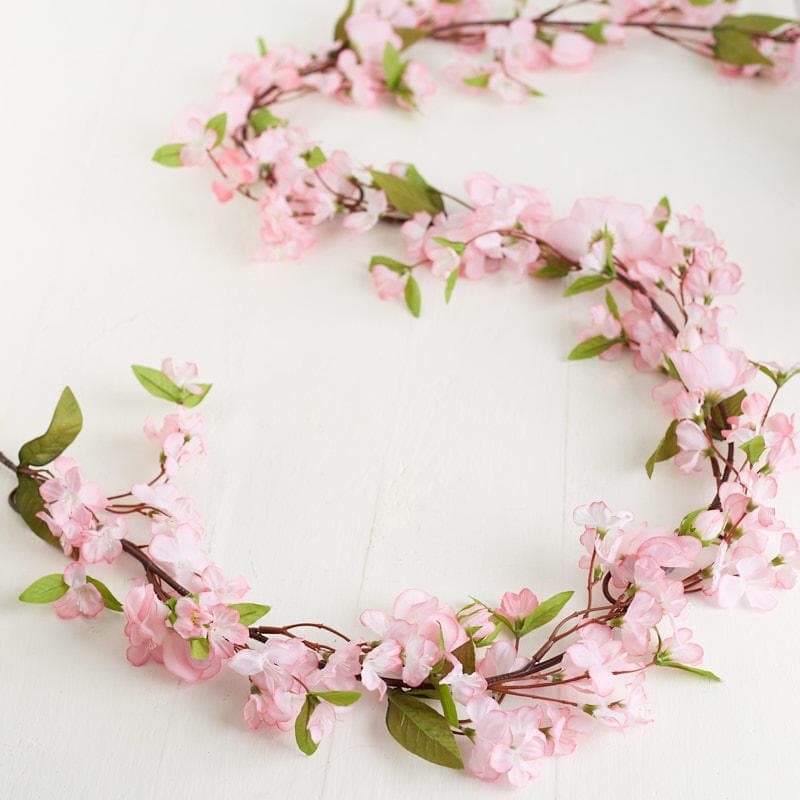 Artificial Spring Cherry Blossom Garland - Garlands - Florals - Craft ...