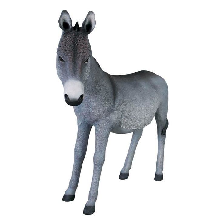 Design Toscano Beast of Burden Donkey Statue | Animal statues, Design ...