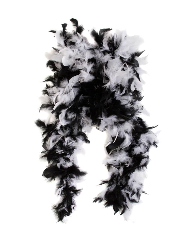 Black and White Feather Boa – Spirit Halloween | Halloween costume ...