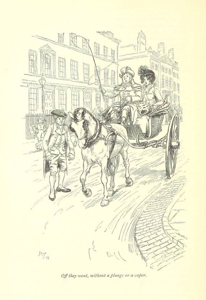 Jane Austen Novel Illustrations Jane Austen Northanger Abbey, Jane ...