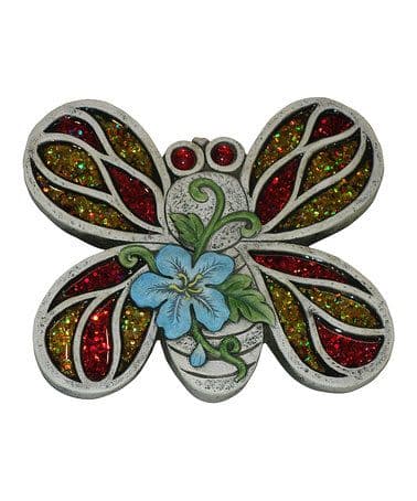 Alpine Corporation Mosaic Butterfly Stepping Stone | zulily | Garden ...