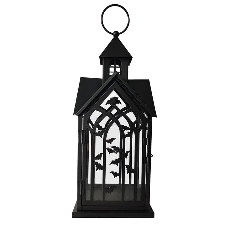 14.5" Metal Bats Lantern by Ashland® | Michaels | Halloween lanterns ...