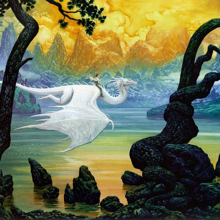 Ciruelo Cabral - Dragon 21 | Fantasy art, Dragon pictures, Canvas wall art