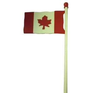 48" Wooden États-Unis Flag Garden Stake, with Pole | États-Unis flag, États-Unis ...