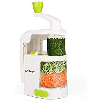 Paderno World Cuisine 6-Blade Spiralizer, White