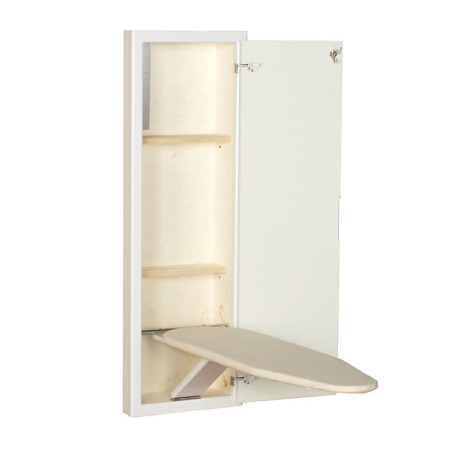 Shop Household Essentials Wall-Mount Hideaway Ironing Board at Lowes ...