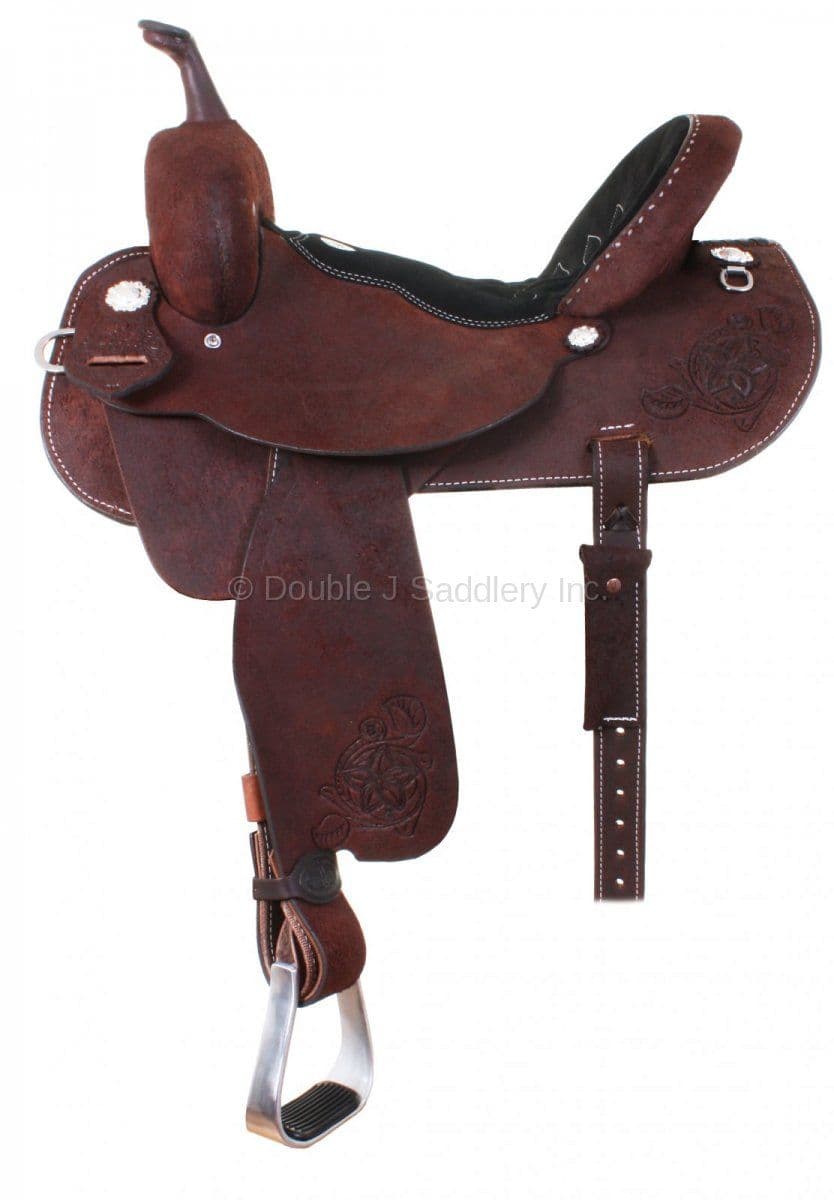 13" Double J Pozzi Pro Barrel Saddle $2,500 Barrel Racing Tack Rodeo ...