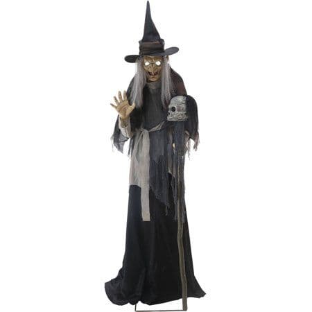 Lunging Haggard Witch Animated Halloween Decoration Animated Halloween ...